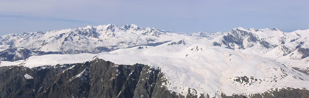 Les Alpes - vue du glacier de la Girose -- Jérôme Lachaud